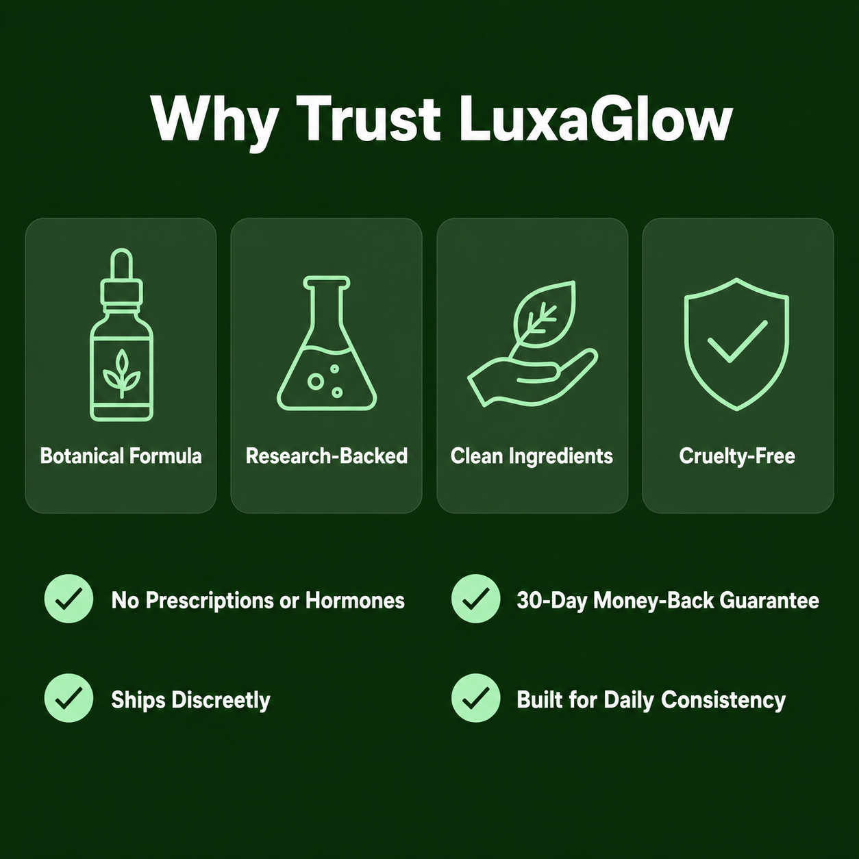 LuxaGlow® Healthy Hair Drops